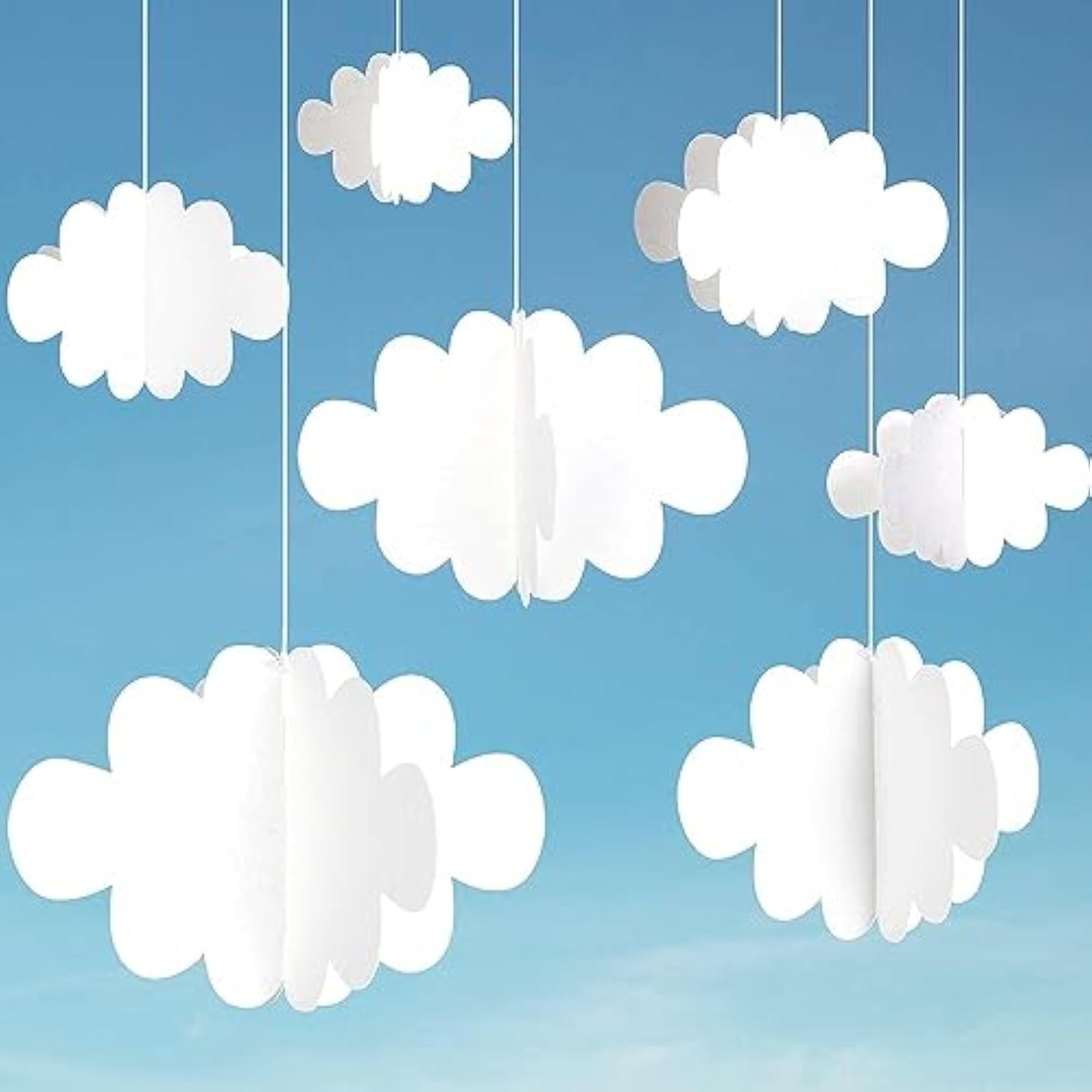 3D Cloud Decorations Hanging Clouds for Ceiling Decor